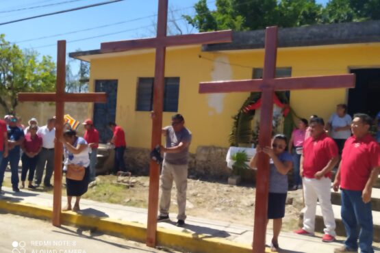 Conmemoran con viacrucis, Viernes Santo en Quintana Roo